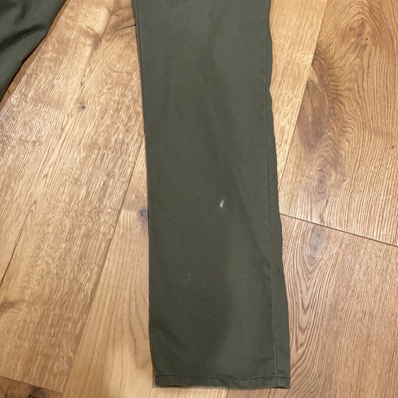 Men’s Burton chino pants army green size 32 - Picture 9 of 12